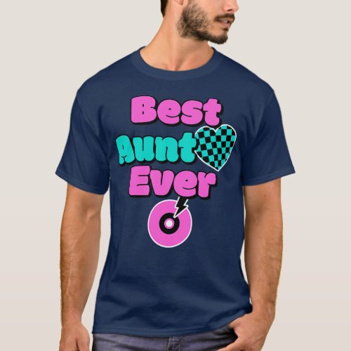 Best Aunt Ever Cool Aunt T_Shirt