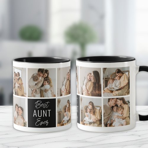 Best AUNT Ever Custom Coffee Mug