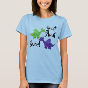 Best Aunt Ever Dragon T-Shirt