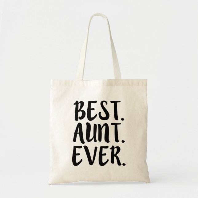 Best Aunt Ever funny bag (Front)