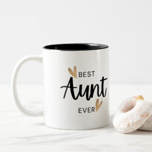Best Aunt Ever Two-Tone Coffee Mug
