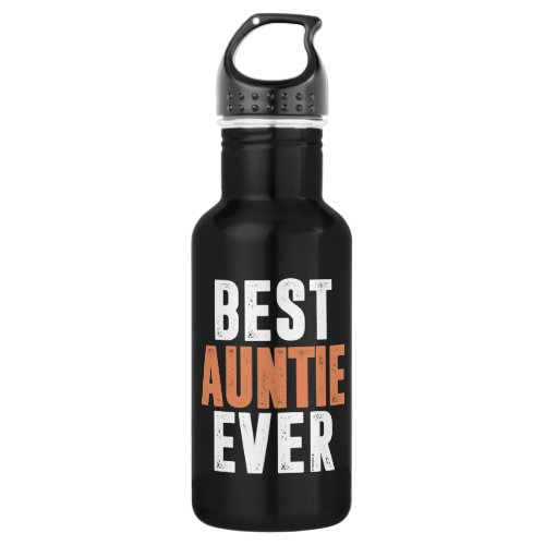 Best Auntie Ever Water Bottle