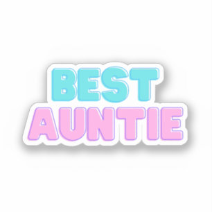 Best Auntie Sticker