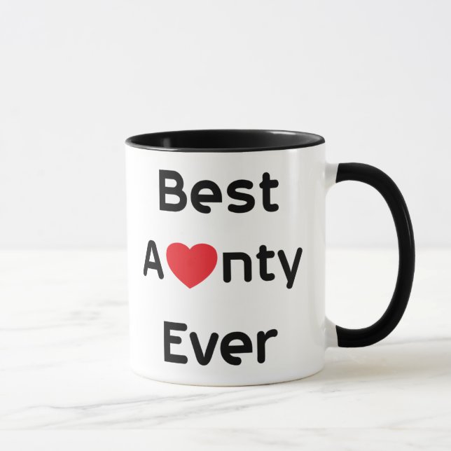 Best Aunty Ever Mug (Right)