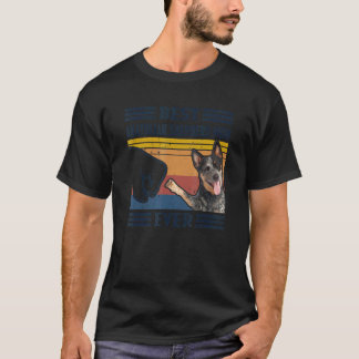 Best Australian Cattle Dog Mom Ever Bump Fit Dog T-Shirt
