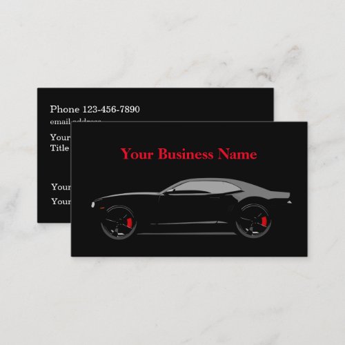 Best Automotive Business Cards