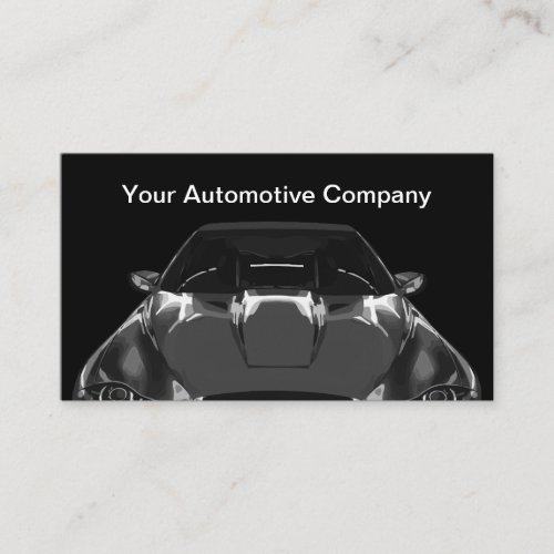 Best Automotive Service Business Card