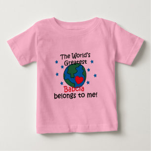 Best Babcia Belongs to me Baby T-Shirt