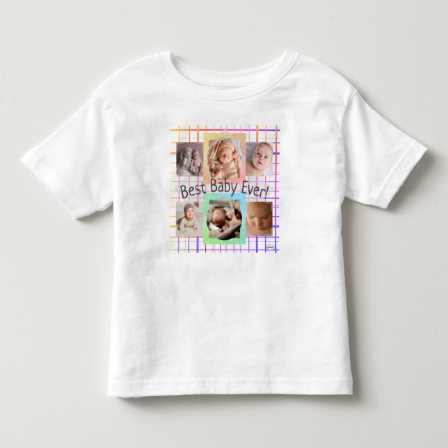 Best Baby Ever Photo T-Shirt - HAMbWG (Front)