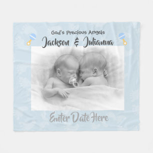 Best Baby Gifts for Twins - Personalized Blanket
