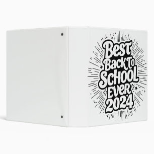 Best Back To School Ever 2024 Design 3 Ring Binder