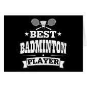 Best Badminton Player (Front Horizontal)