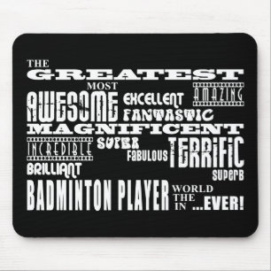 Best Badminton Players Greatest Badminton Player Mouse Pad
