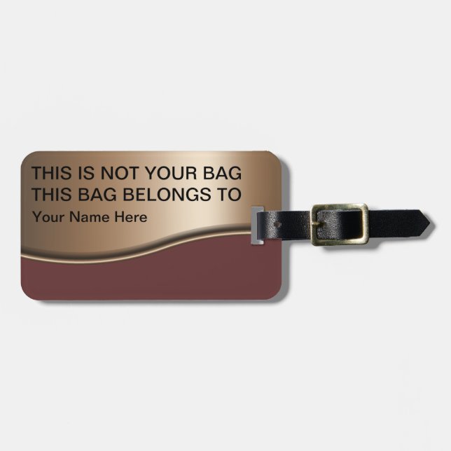 Best Baggage Tags (Front Horizontal)