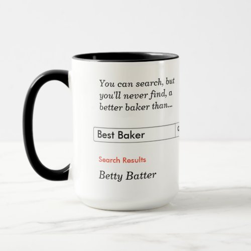 Best Baker Mug