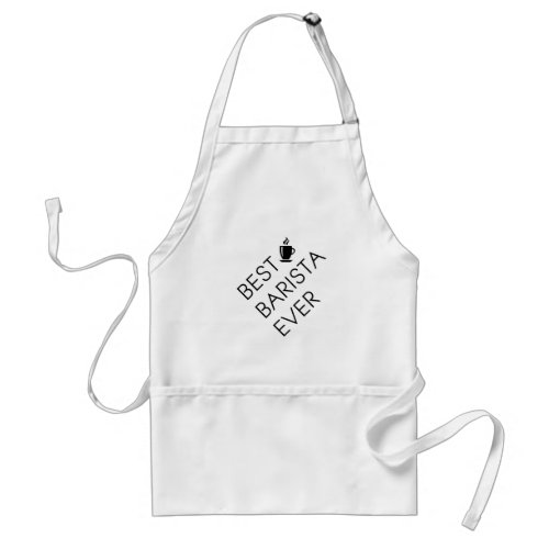 Best barista ever Barista gift Coffee lover gift Adult Apron