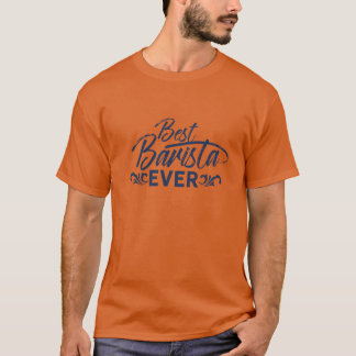 Best barista ever Coffee Baristas Job Espresso gif T-Shirt