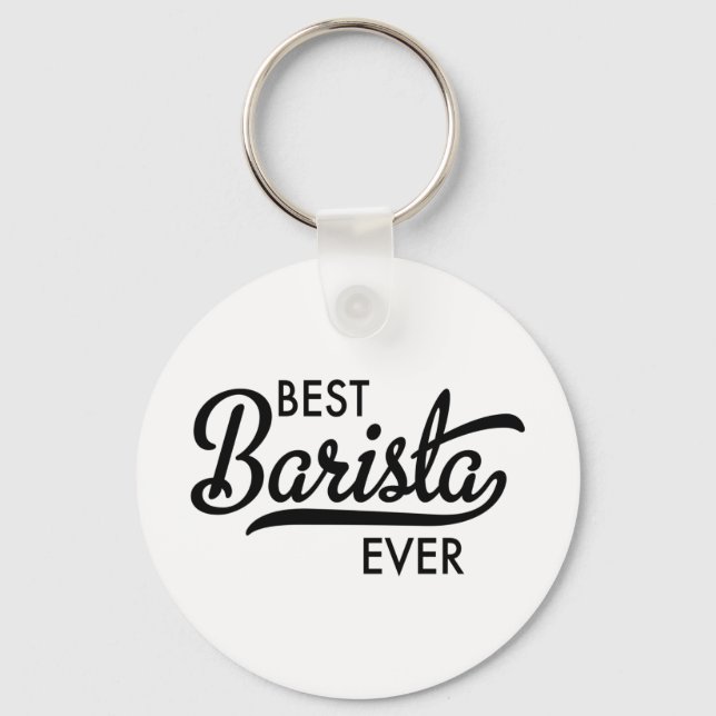 Best Barista ever Keychain (Front)