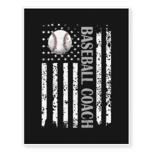 Best Baseball Coach Gifts Baseball Coaching Temporary Tattoos