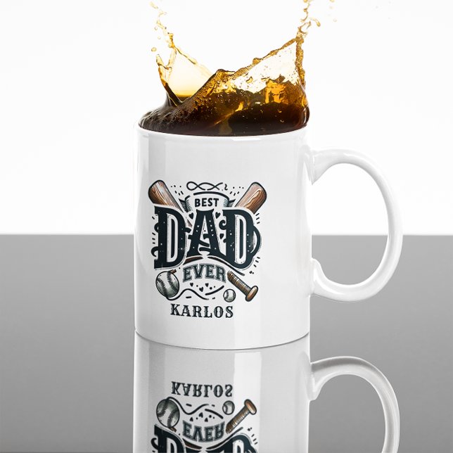 Best Baseball Dad Ever Coffee Mug (Creator Uploaded)