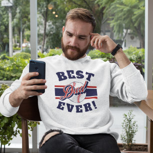 Best Baseball Dad Ever Sweatshirt
