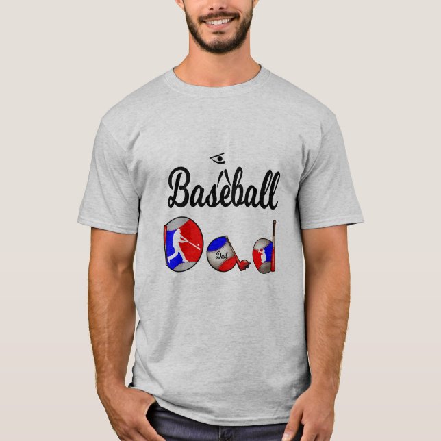 Best Baseball Dad T-Shirt (Front)