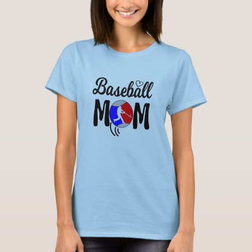 Best Baseball Mom T_Shirt