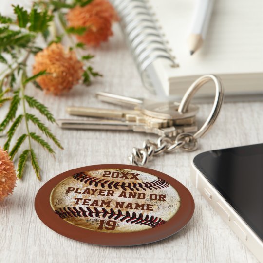 Best Baseball Senior Night Gift Ideas PERSONALIZED Keychain Zazzle