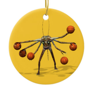Best Basketball Dribbler Ceramic Ornament