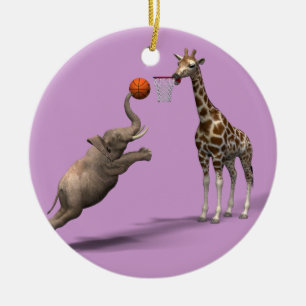 Best Basketball Scorer Ceramic Ornament