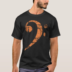 Best Bass Player Clef Guitar Bassist For Men Wome T-Shirt