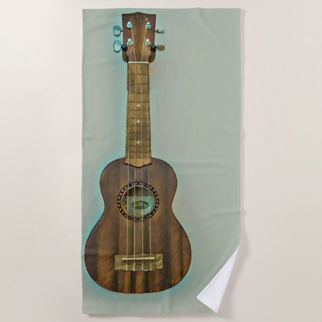 Best bassist ever beach towel (Front)