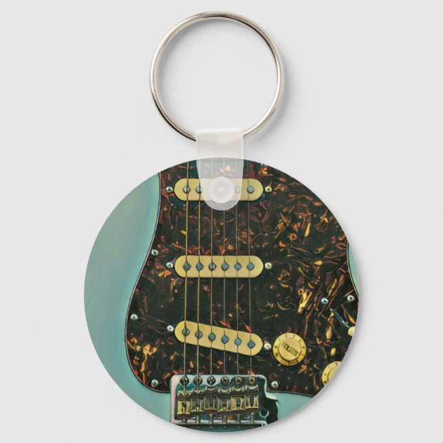 Best bassist ever keychain (Front)