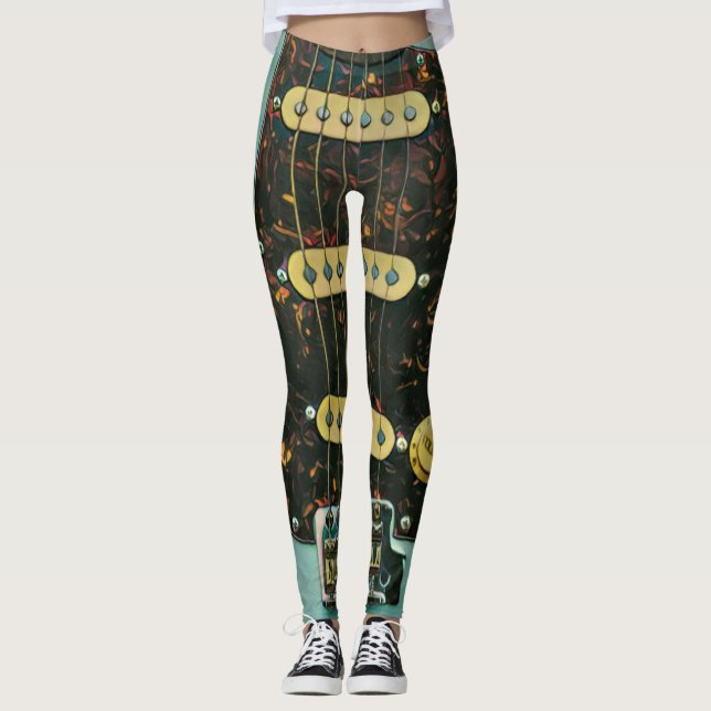 Best bassist ever leggings (Front)