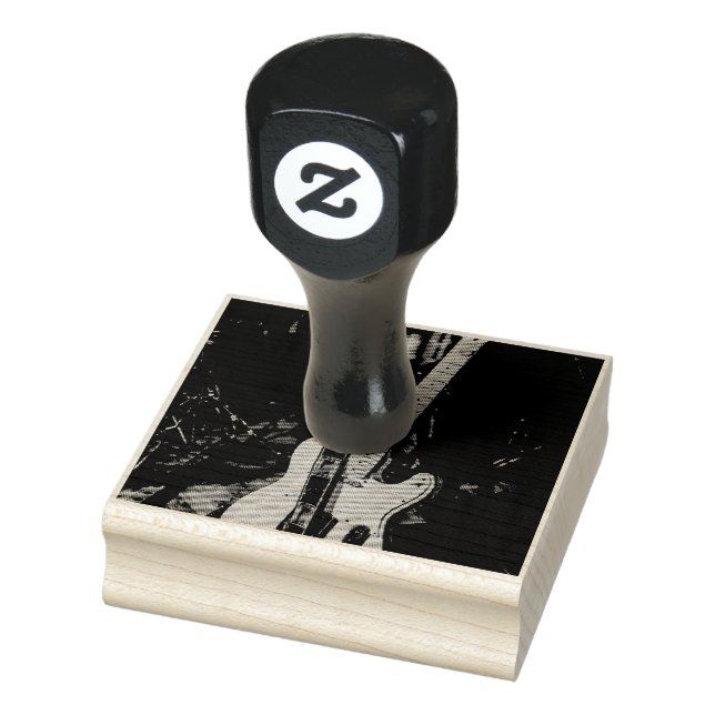 Best Bassist Ever Rubber Stamp (Stamp)