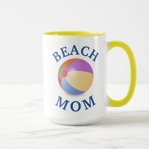 Best BEACH MOM Ever Mothers Day Mug