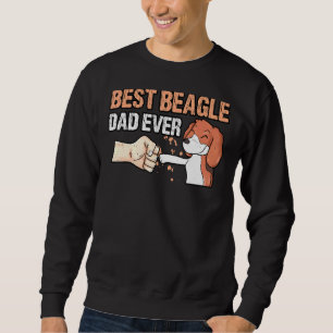 Best Beagle Dad Daddy Dog Owner Father Sweatshirt