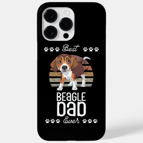 Best Beagle Dad Dog Papa Pet Owner  Case_Mate iPhone 14 Pro Max Case