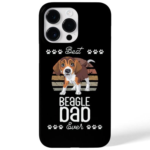 Best Beagle Dad Dog Papa Pet Owner  Case-Mate iPhone 14 Pro Max Case
