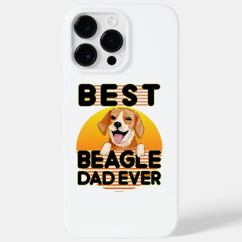 Best Beagle Dad Ever Beagle Dog Lovers Case_Mate iPhone 14 Pro Max Case