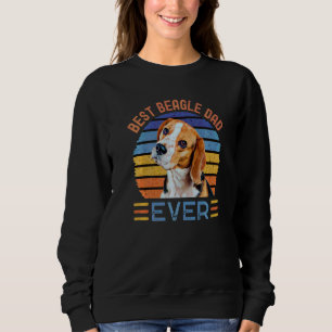 Best Beagle Dad Ever Dog Father's Day Sweatshirt