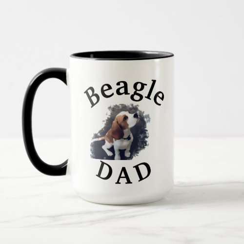 Best Beagle DAD Ever Gift for Him Coffee Mug