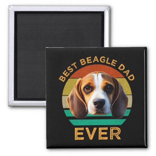 Best Beagle Dad Ever Magnet