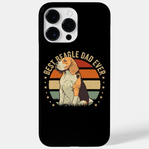 Best Beagle Dad Ever Sunset Beagle Dog  Case_Mate iPhone 14 Pro Max Case