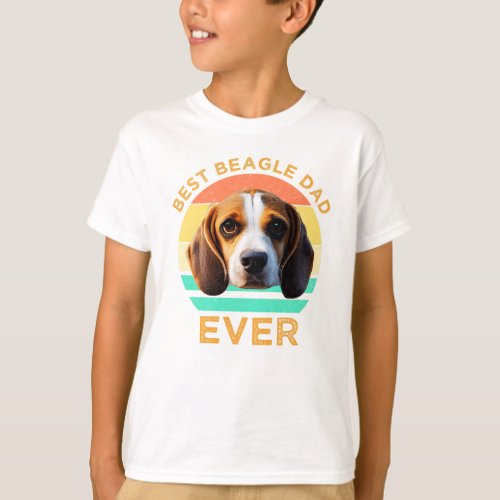 Best Beagle Dad Ever T_Shirt
