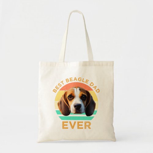 Best Beagle Dad Ever Tote Bag
