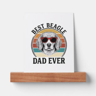 Best Beagle Dad Ever Vintage Beagle Shirt Design_1 Picture Ledge