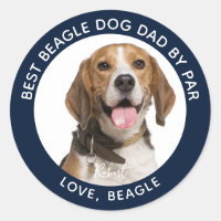 Best Beagle Dog Dad by Far Pet Photo Custom