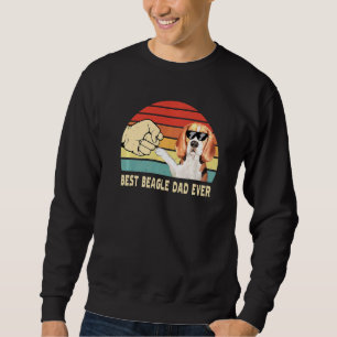 Best Beagle Dog Dad Ever Pet Fathers Day Sweatshirt