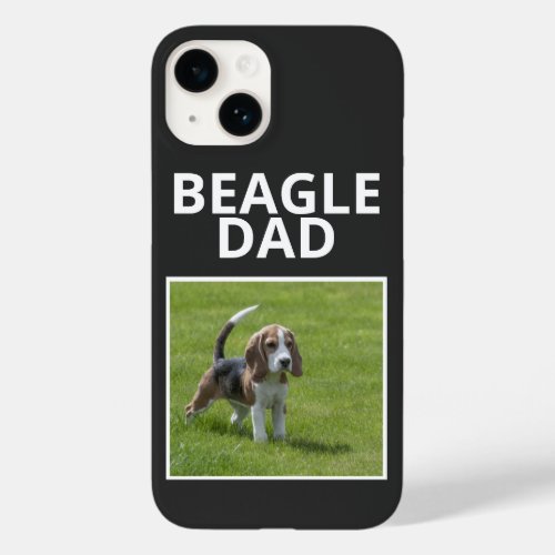 BEST BEAGLE DOG DAD PHOTO PET  Case_Mate iPhone 14 CASE